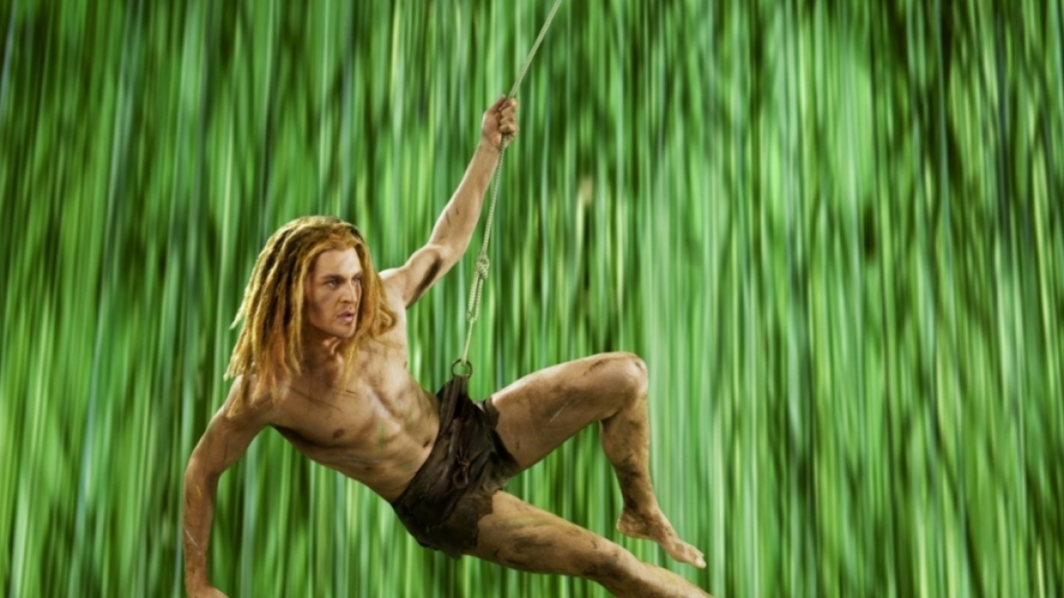 Alexander Klaws als "Tarzan" im gleichnamigen Musical in Hamburg. (Foto)