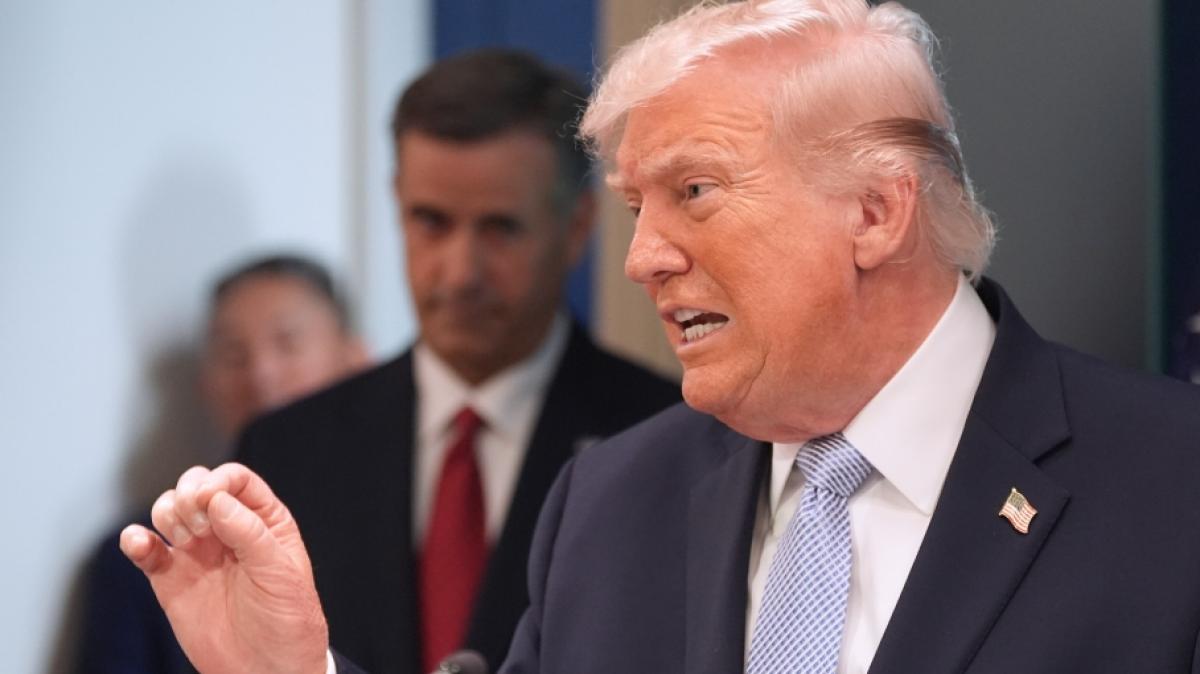 Donald Trump wird den Wirbel um eine m&ouml;gliche Amtsenthebung nicht los. (Foto)