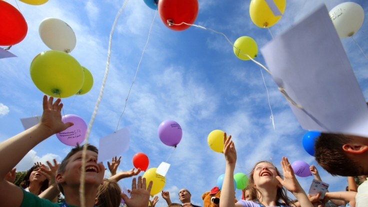Am 1. Juni 2015 ist Kindertag.