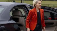 Der Flieger von Ursula von der Leyen wurde beim Landeanflug gestört.