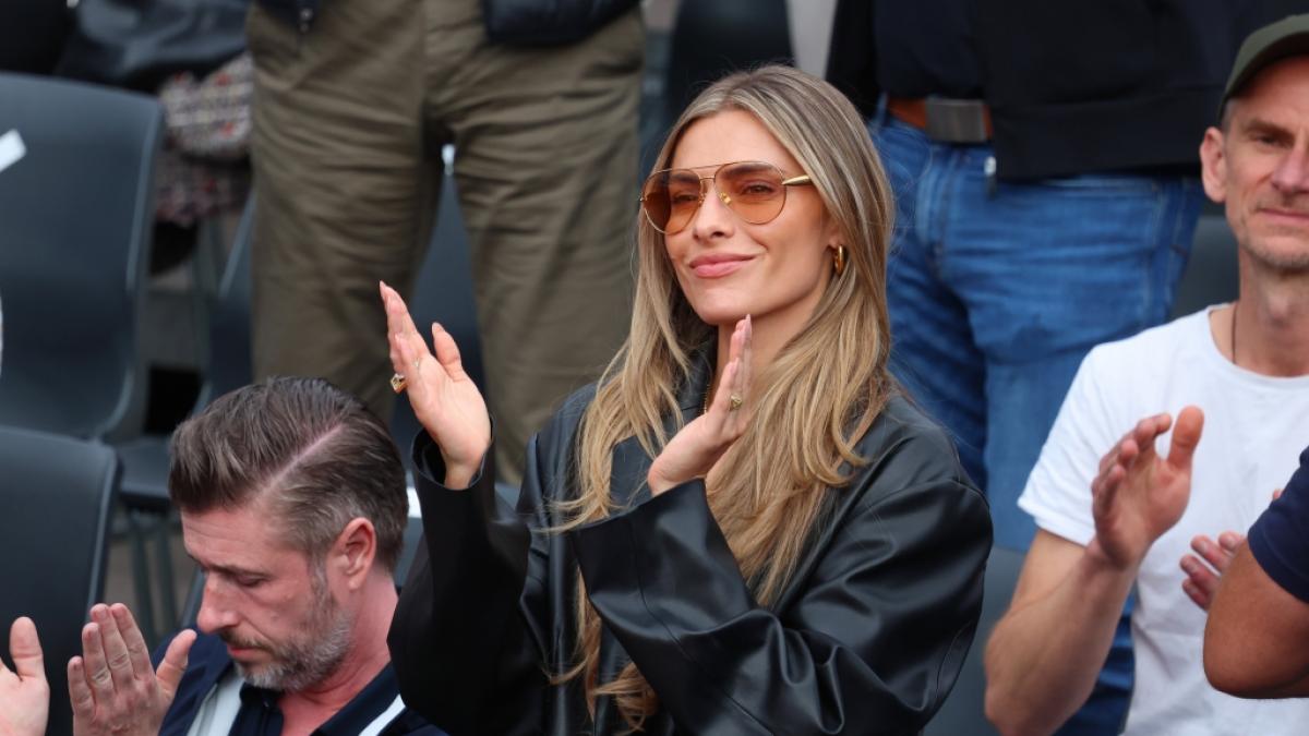 Sophia Thomalla kann ihrem Freund Alexander Zverev bei den French Open 2025 nicht von der Trib&uuml;ne aus zujubeln. (Foto)