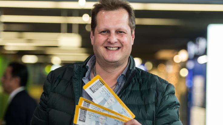 Jens Büchner gibt schon vor dem Vatertag alles.