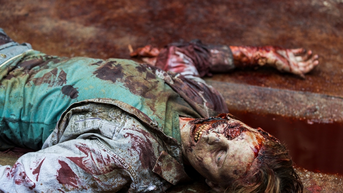 Der Kampf gegen Negan ist in Staffel 8 von "The Walking Dead" in vollem Gang. (Foto)