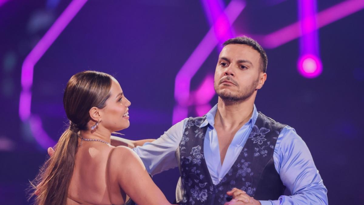 F&uuml;r Komiker Osan Yaran und Profit&auml;nzerin Christina H&auml;nni hat es sich in der RTL-Show "Let's Dance" ausgetanzt. (Foto)