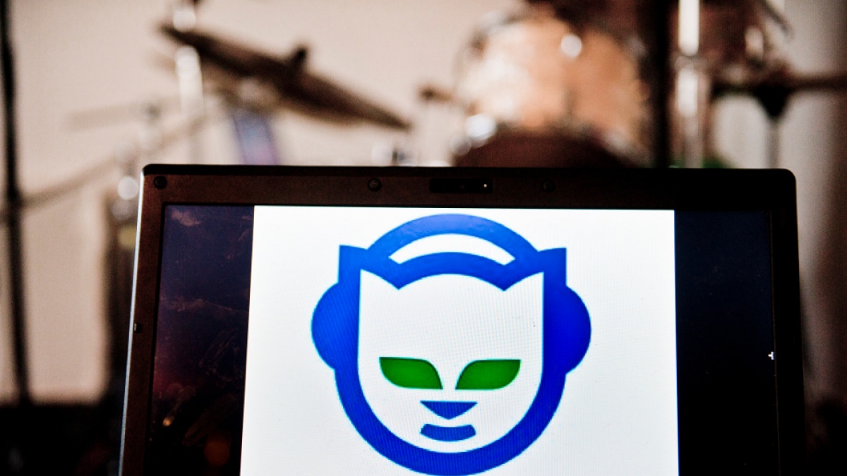 Napster und sein auff&auml;lliges Logo. (Foto)