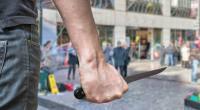 Die Zahl der Messerattacken in Deutschland steigt.