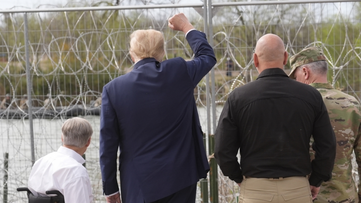 Donald Trump legte wieder einen v&ouml;llig verr&uuml;ckten Wahlkampf-Auftritt hin. (Foto)