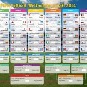 Der WM-Spielplan
