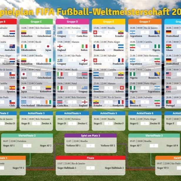 Die WM-Vorrunde in der TV-Übersicht