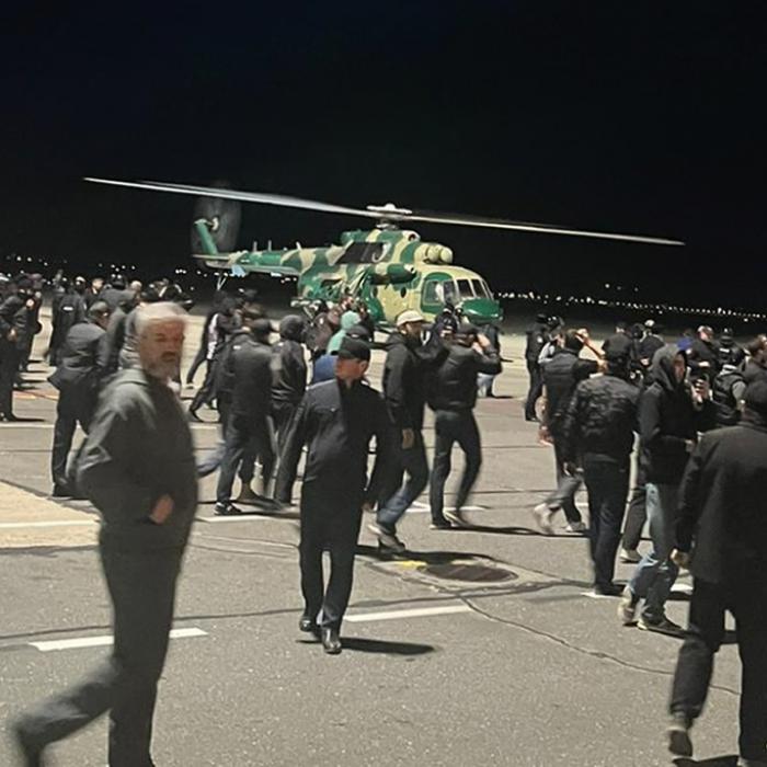 Muslimische Russen stürmten Flugplatz, um Juden zu suchen