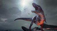 Eine Frau in Florida hielt einen vermeintlichen Baby-Dinosaurier auf Video fest.