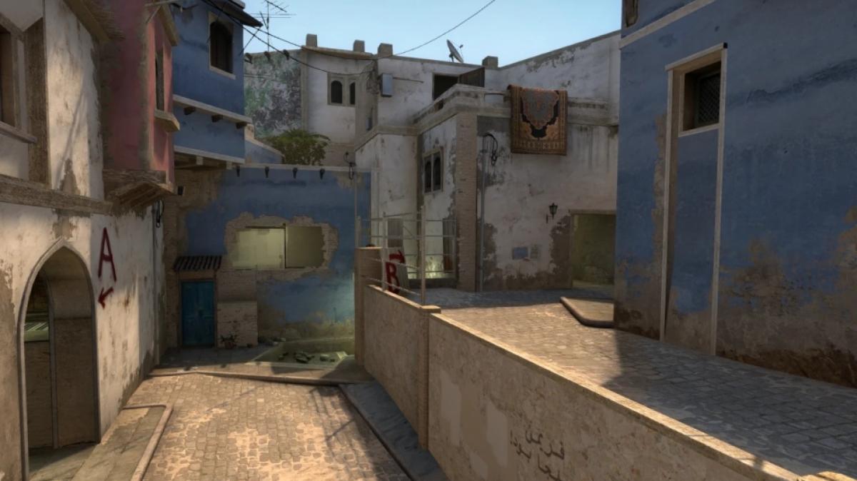 Die K&auml;mpfe in der CS:GO-Map Mirage finden in engen Gassen und offenen Pl&auml;tzen statt, wobei die taktischen Besonderheiten der Map versteckte Winkel und erh&ouml;hte Positionen. (Foto)