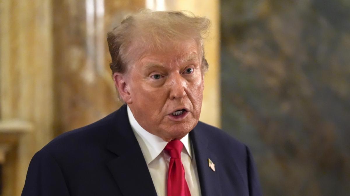 Donald Trump muss laut einem Jura-Experten mit einer Haftstrafe rechnen. (Foto)