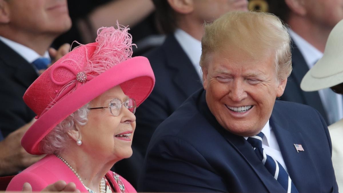 Queen Elizabeth II. und Donald Trump (Foto)