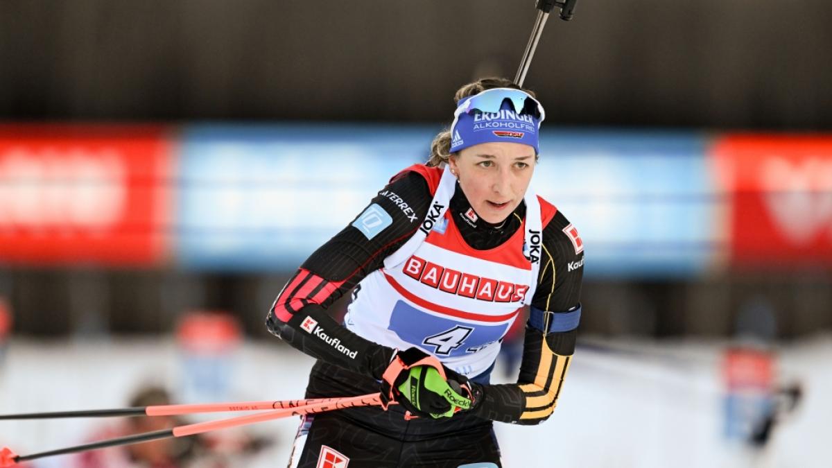 Franzsika Preuß (Biathlon), Gesamtweltcup-Siegerin 2024/25 (Foto)