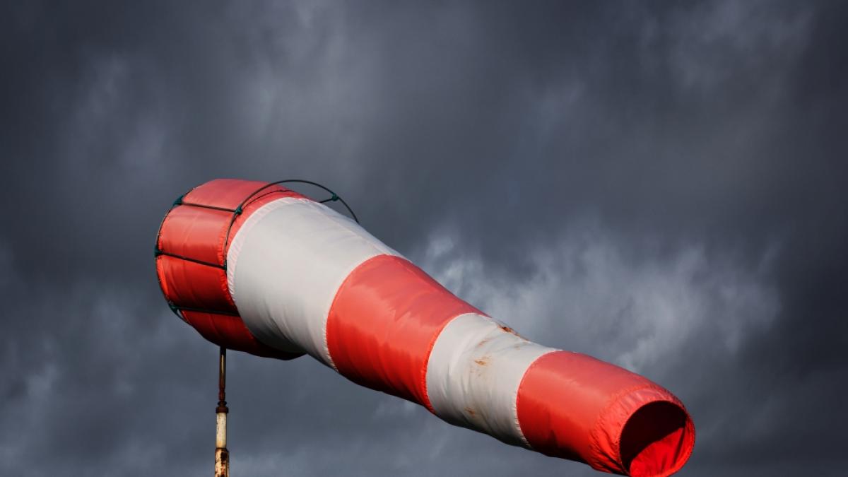 Der Deutsche Wetterdienst warnt vor Sturm in Deutschland. (Foto)