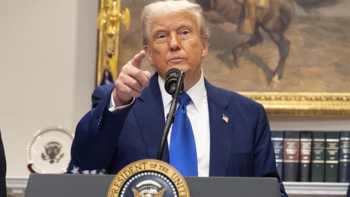 Donald Trump hat wieder einmal mit einer ausschweifenden Tirade f&uuml;r Aufsehen gesorgt. (Foto)