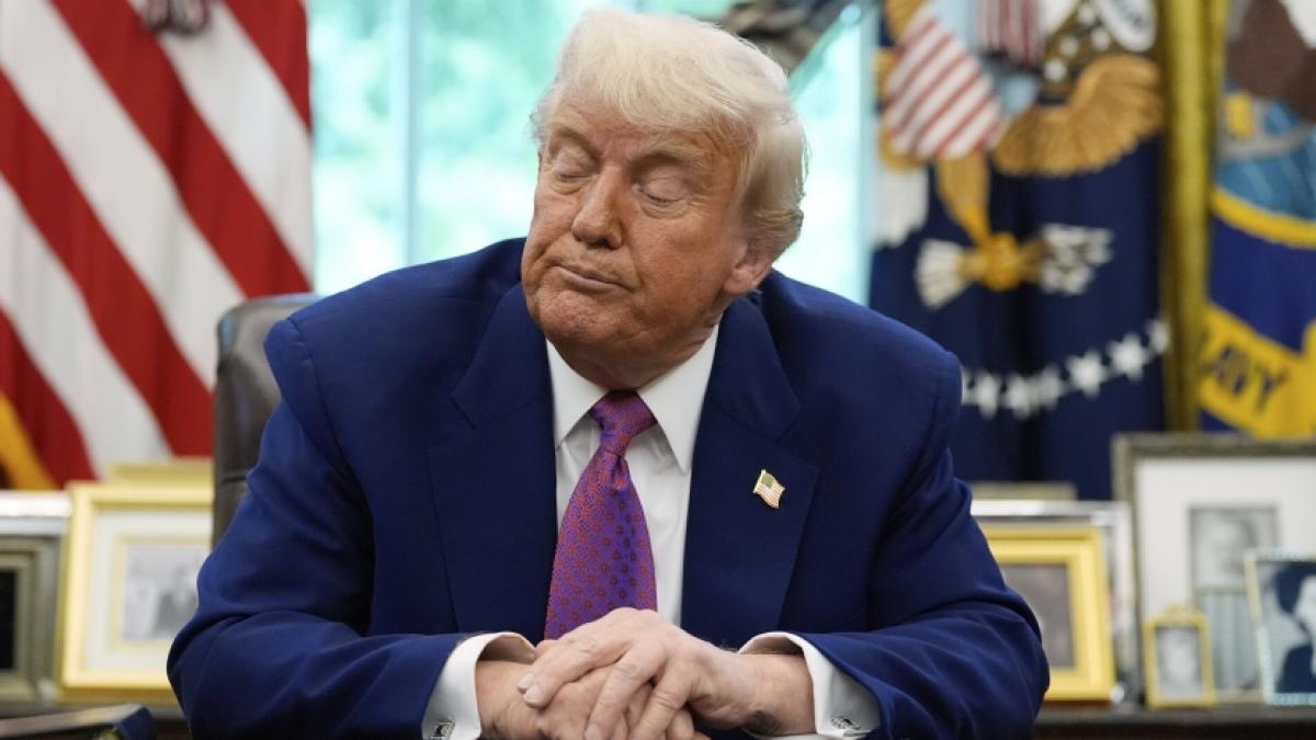 Mit dieser Reaktion hatte Donald Trump wohl nicht gerechnet. (Foto)