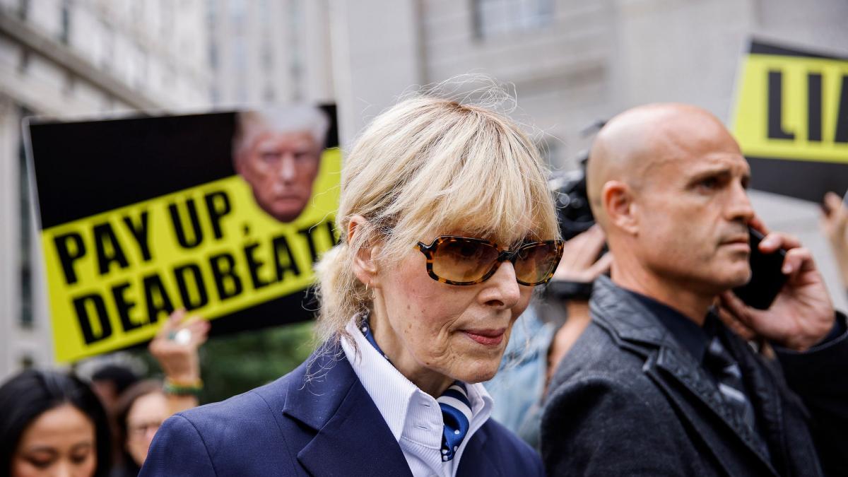 Autorin E. Jean Carroll hat eine Entsch&auml;digung von Donald Trump erhalten, nachdem dieser wegen Missbrauch verurteilt wurde. (Foto)