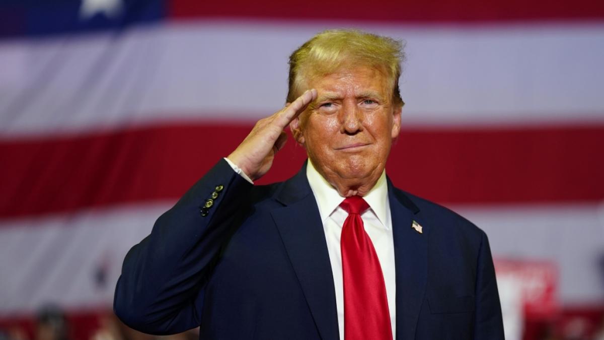 Donald Trump fordert ein TV-Duell "ohne Tabus" mit Joe Biden. (Foto)