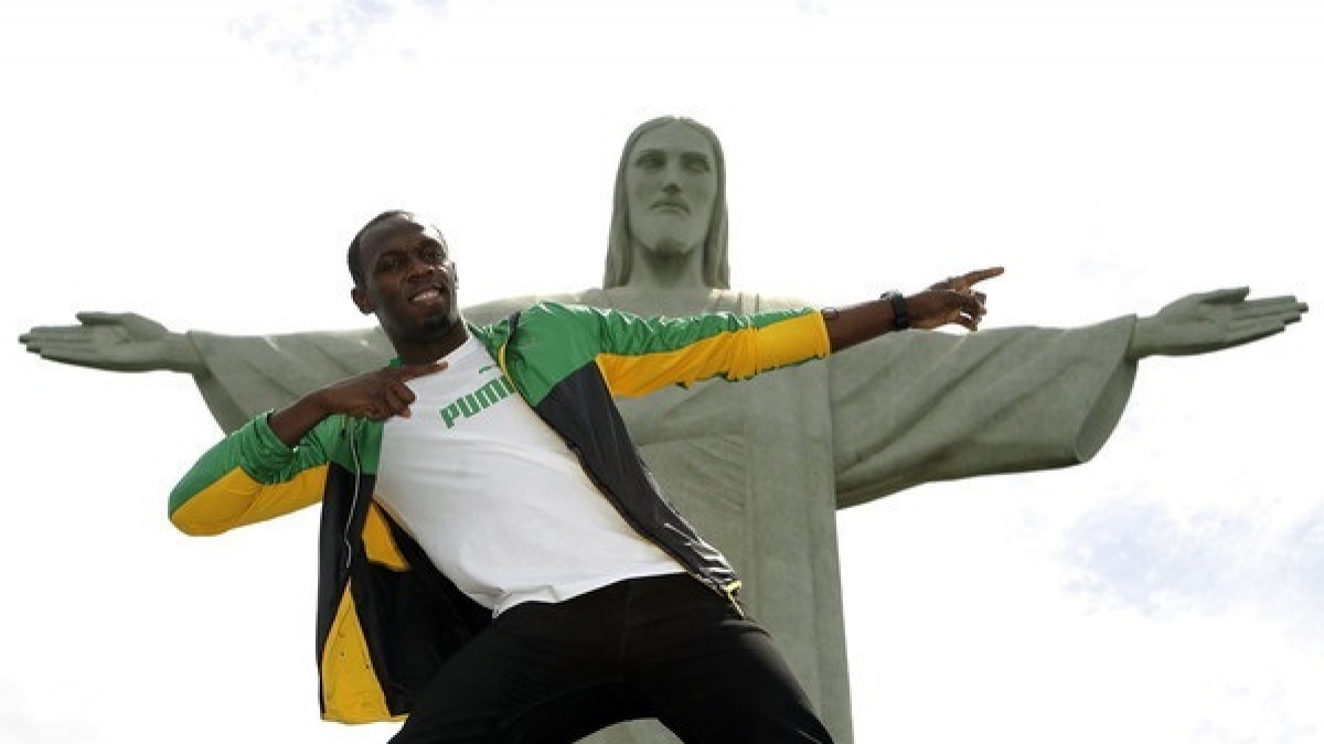 Usain Bolt hat schon die ganze Welt bereist. (Foto)