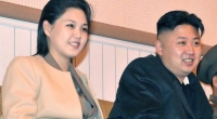 Kim Jong-un und seine Ehefrau Ri Sol Ju.