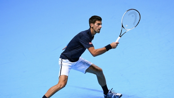 Novak Djokovic steht im Halbfinale bei der Tennis ATP-WM 2016 in London.