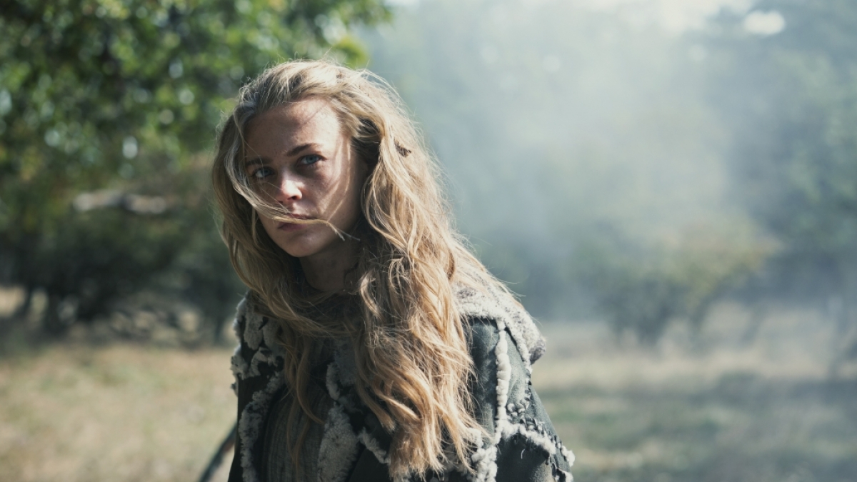 Jeanne Goursaud in ihrer Rolle als Thusnelda in "Barbaren". (Foto)