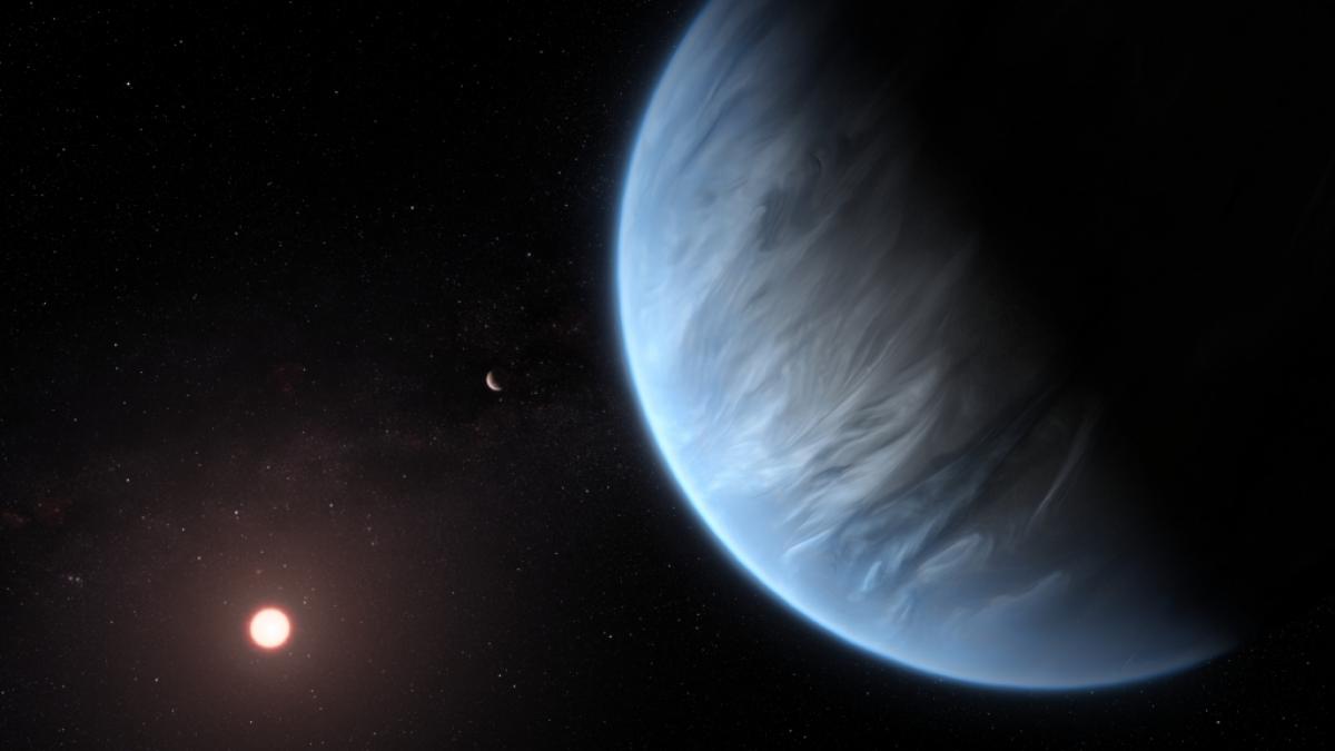 Auf dem Exoplaneten K2-18b haben Forscher Hinweise auf au&szlig;erirdisches Leben gefunden. (Foto)