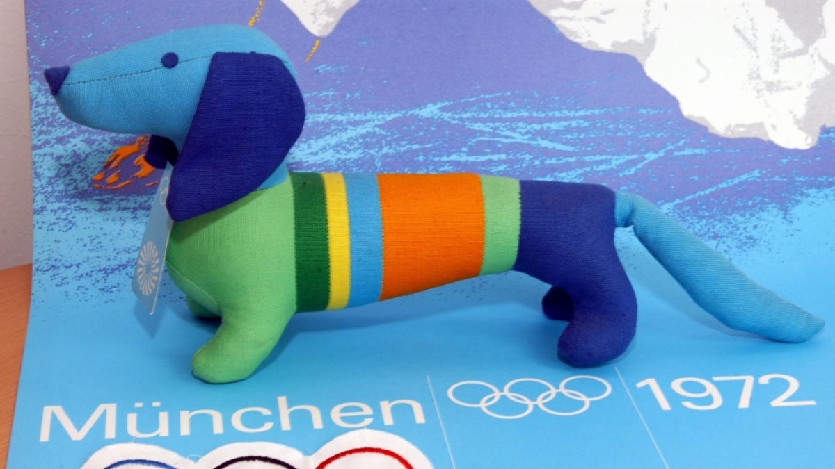 Der Dackel "Waldi" steht am Anfang einer langen Reihe von Maskottchen bei Olympischen Spielen: Er wurde 1972 bei Olympia in München eingeführt. (Foto)