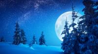 Prophezeit der Februar-Vollmond jede Menge Schnee?