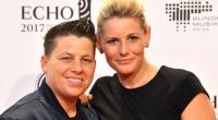 Kerstin Ott und Ehefrau Karolina Köppen.