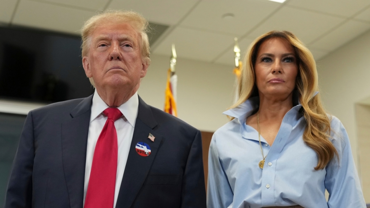 Melania will Donald Trumps Tanz nicht mehr sehen. (Foto)