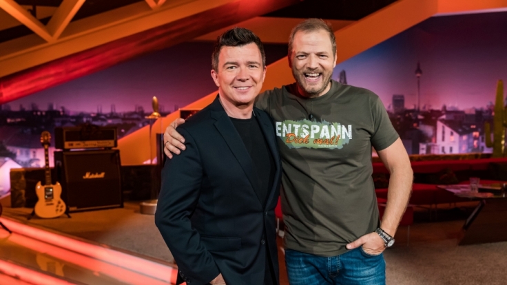 Rick Astley ist am Samstag zu Gast bei Mario Barth.