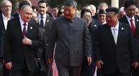 Am Rande einer Militärparade anlässlich des 80. Jahrestages der Kapitulation Japans im Zweiten Weltkrieg hatten sich Wladimir Putin und Xi Jinping, hier mit Nordkorea-Machthaber Kim Jong Un, eine Menge zu erzählen.