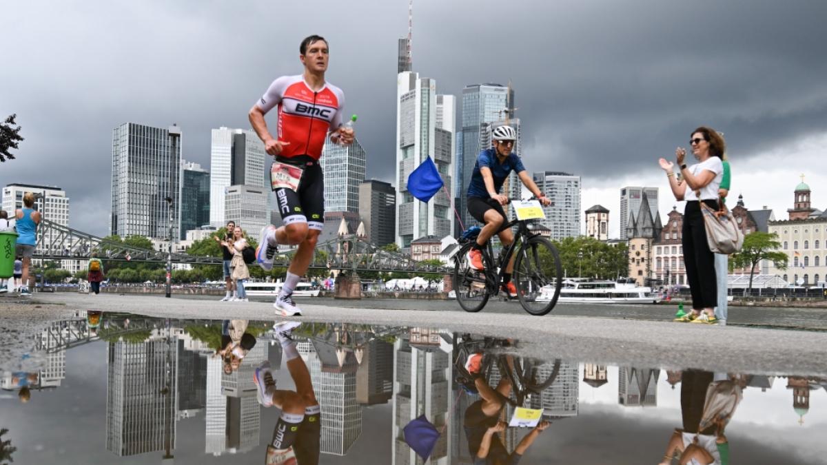 Der Mainova Ironman 2025 in Frankfurt/Main verlangt den Top-Triathletinnen und Triathleten auch am 29. Juni 2025 alles ab. (Foto)