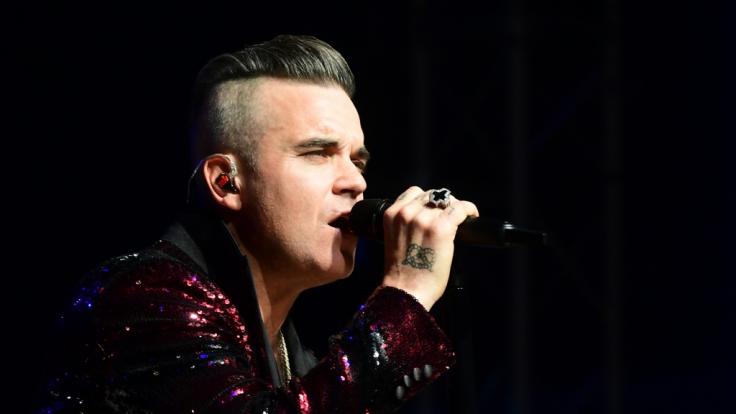 Popsänger Robbie Williams entging nur knapp dem Tod.