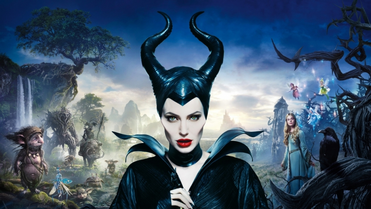 Die dunkle Fee Maleficent wird gespielt von Angelina Jolie. (Foto)