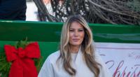 Melania Trump nahm den offiziellen Weihnachtsbaum im Weißen Haus entgegen.