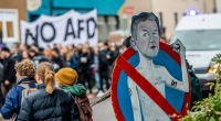 AfD Parteitag in Riesa am 11.01.2025