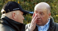 Wolfgang Strohband (r), der frühere Manager von Jan Ulrich ist mit 83-Jahren gestorben.