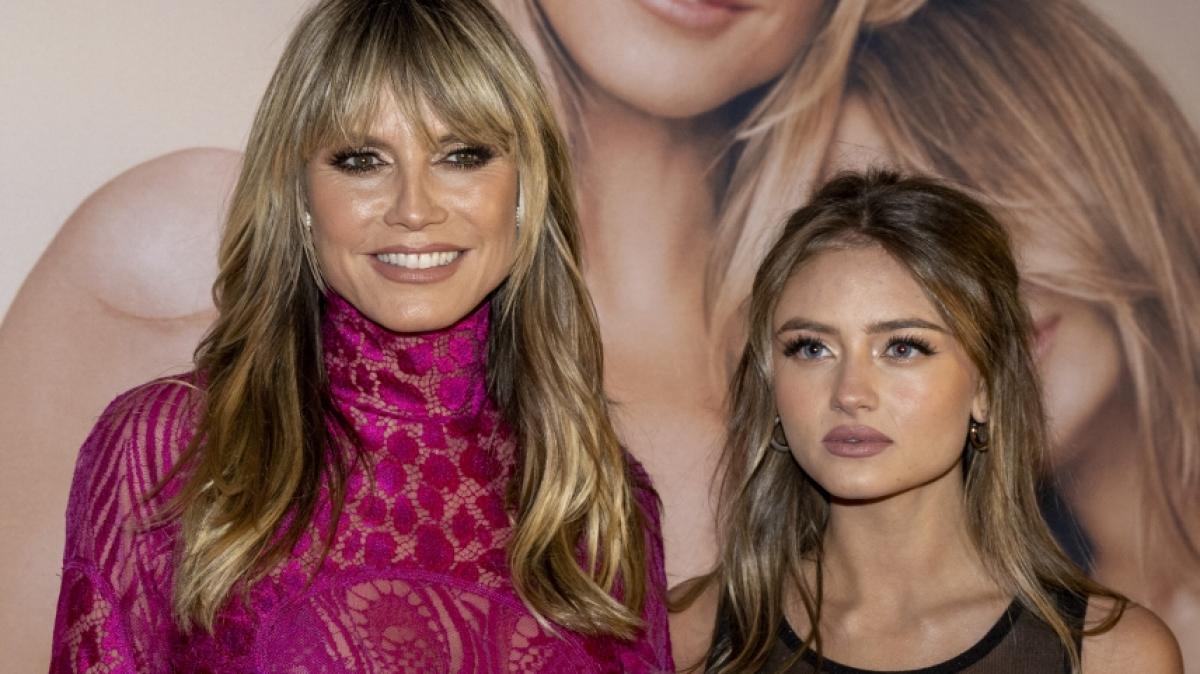 Heidi Klum (links) &uuml;berrascht ihre Fans im Netz mit einer s&uuml;&szlig;en Baby-Nachricht. (Foto)