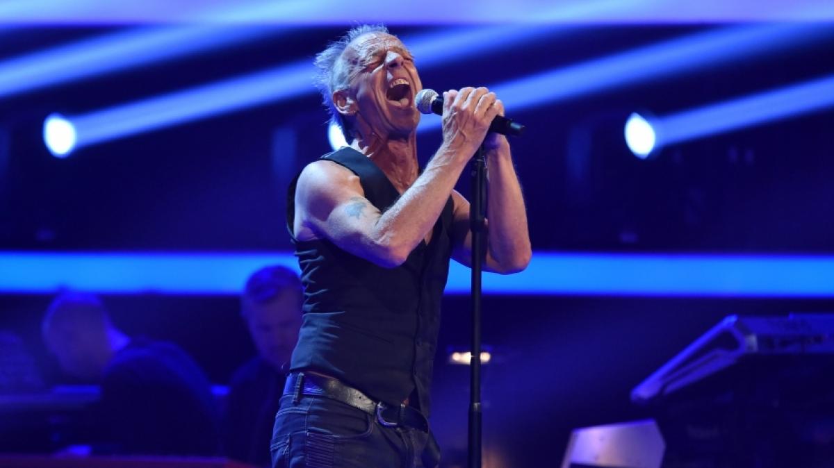 Punkrocker Lutz macht mit seinem Auftritt die Coaches bei "The Voice Senior" sprachlos. (Foto)