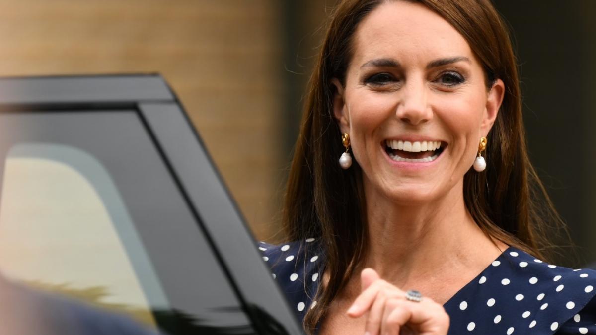 In Sachen Schmuck mag's Prinzessin Kate am liebsten dezent - Mode-Expertinnen wie Suzy Menkes ist das jedoch ein Dorn im Auge. (Foto)