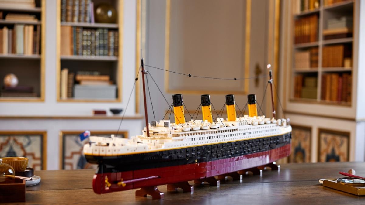 Die Lego Titanic ist das gr&ouml;&szlig;te Set aller Zeiten. (Foto)
