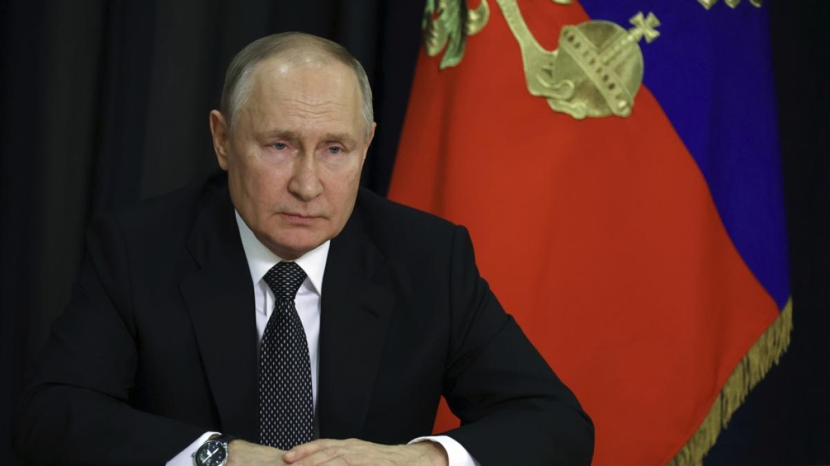 F&uuml;nf von Putins Milit&auml;rchefs sollen durch einen ukrainischen Luftangriff ums Leben gekommen sein. (Foto)
