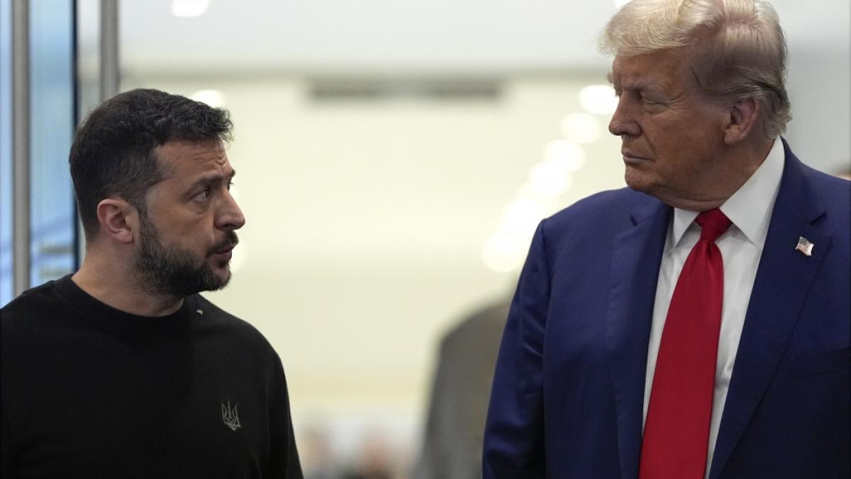 Der ukrainische Pr&auml;sident Wolodymyr Selenskyj hat Gespr&auml;chen &uuml;ber einen Frieden in der Ukraine ohne Teilnahme Kiews erneut eine klare Absage erteilt. (Foto)