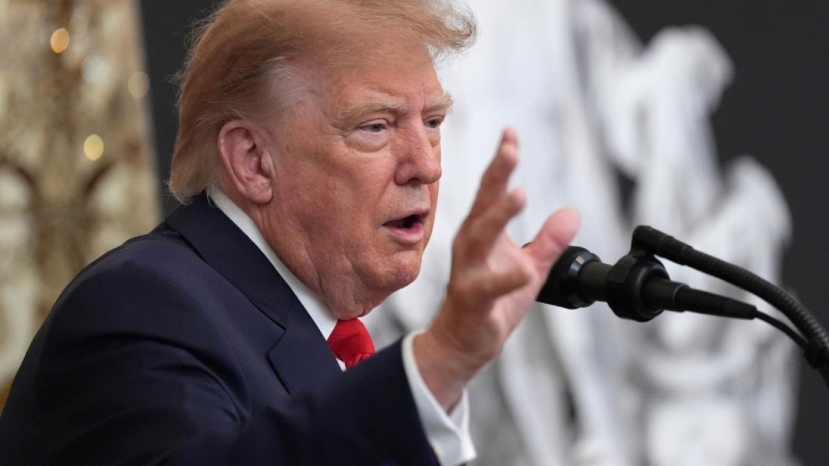 Donald Trump nutzte den US-amerikanischen Columbus Day f&uuml;r eine bissige Attacke. (Foto)