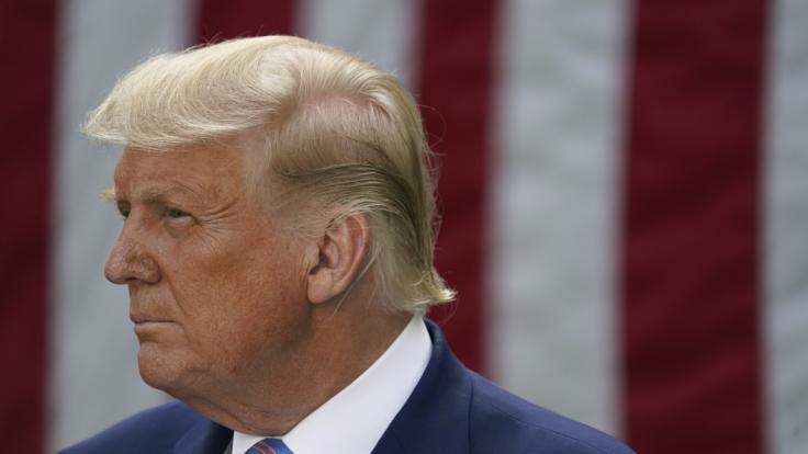 Donald Trump zählt zur Corona-Risikogruppe.