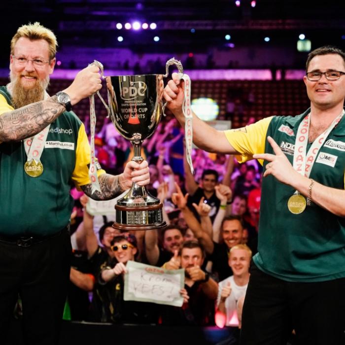 Australien gewinnt Darts-Team-WM - alle Ergebnisse aus Frankfurt hier